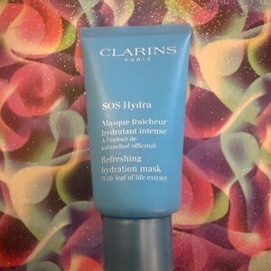 Clarins SOS Hydra Refreshing Hydration Mask - Blue